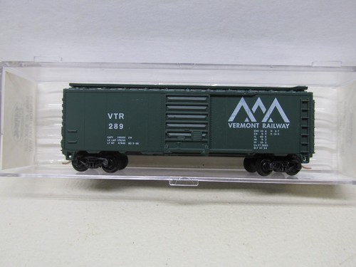ATLAS-#3406-VERMONT RAIL-40' VAGÓN DE CARGA #289-ESCALA N | Condition: New
