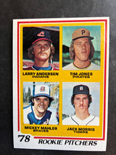 1978 Jack Morris , Tigers rookie card #703. Free shipping!. rookie card picture