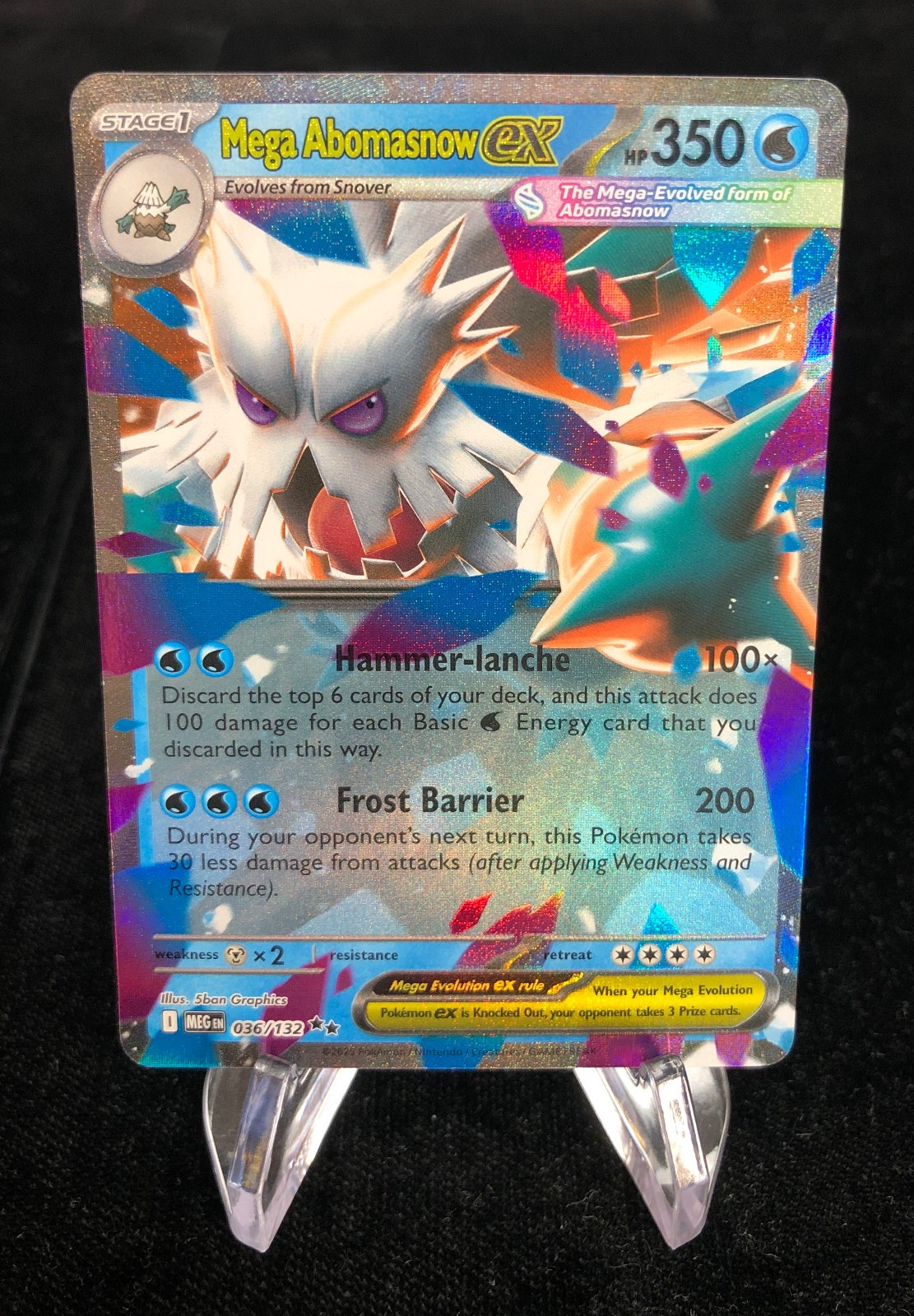 Pokemon - Mega Abomasnow EX - 036 / 132 - Mega Evolution - NM - PUMEG036