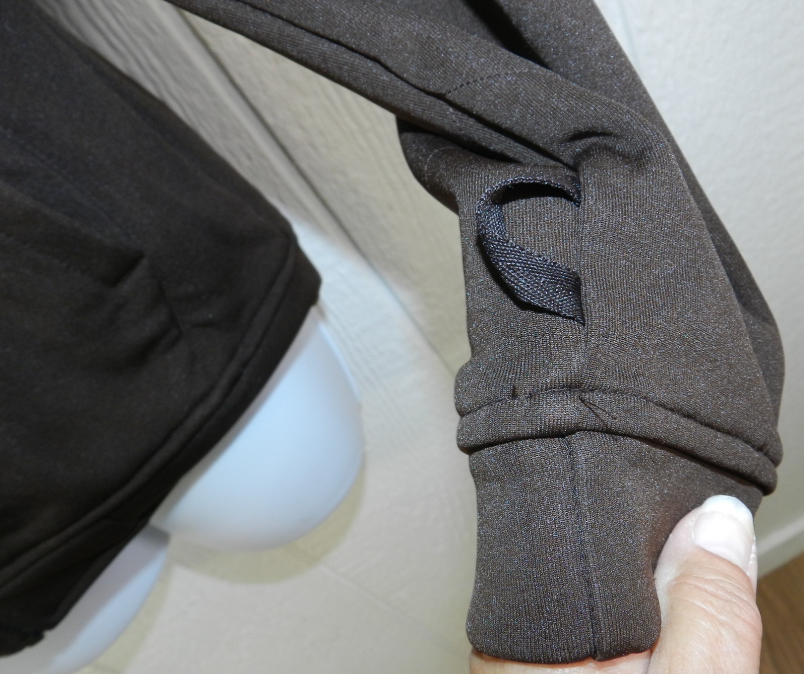 ORAGE brown Jacket Size MEDIUM soft shell full zi… - image 9