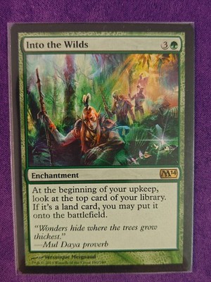 Into the Wilds - Non-Foil - Magic 2014 - 180 | MTG Card