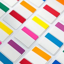200 Pcs Tabs,2 Inch Colorful Sticky Index Tabs for Notebooks,Writable and
