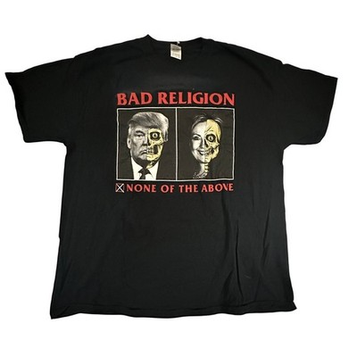Bad Religion 2016 Tour T-Shirt XL Black None Of The Above Punk Rock