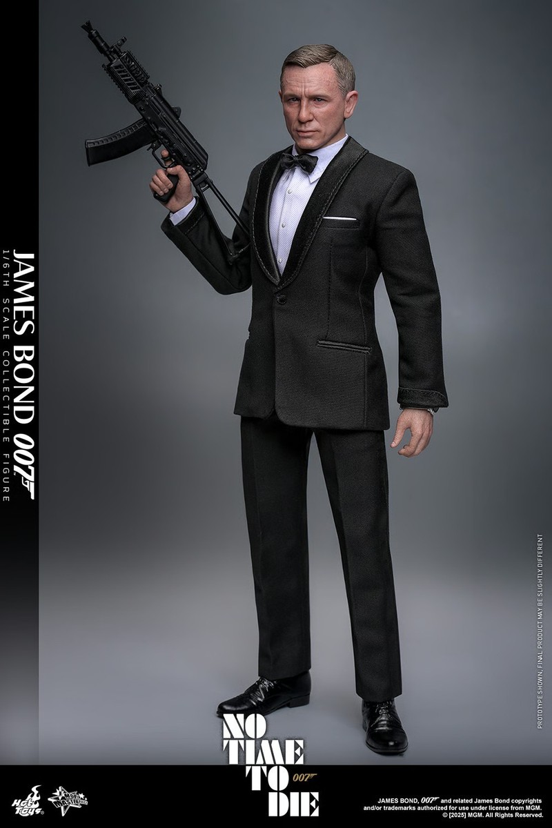 Hot Toys MMS803 Daniel Craig 007: No Time to Die James Bond 1/6