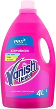 Vanish Fabric Stain Remover Oxi Action Liquid  4L