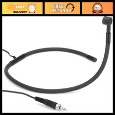 Wireless Collar Microphone with 3.5mm Connector - Ideal for Presentations & Even