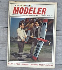 Radio Control Modeler Magazine Aug 1966 Hard to Find RCA Digitro Construction