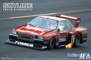 AOSHIMA 1/24 Échelle Nissan KDR30 Skyline Super Silhouette 1982 Kit modèle en plastique