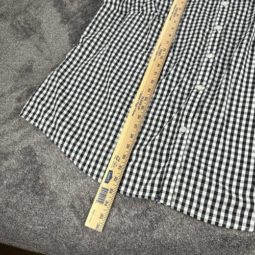 Woman Within Check Shirt Women’s 2X Button Up Gingham Top - Picture 3 of 16