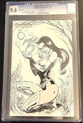 Grimm Fairy Tales #75 CGC 9.6 - J. Scott Campbell Incentive Sketch Variant -RARE