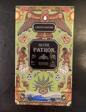 2023 Patron Tequila Silver Limited Edition Metal Tin • Sergio “Checo” Perez F1
