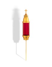 Candelabro de luz de cementerio, decoraciones de cementerio para tumba, lápidas para G...