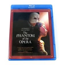 Phantom of the Opera Blu Ray by Joel Schumacher Excellent Pre Owned