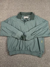 Zero Restriction Jacket Men’s Large Green Gore Tex Golf Performance Water Proof