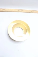 Goodlite Round Trim Brushed Brass Smooth 4" G-20098