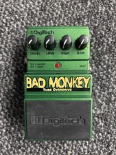 DigiTech Bad Monkey Distortion Guitar Effect Pedal for sale online