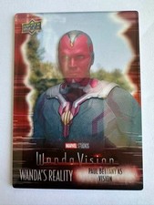 2022 UD Marvel Wanda Vision PAUL BETTANY AS VISION P-8