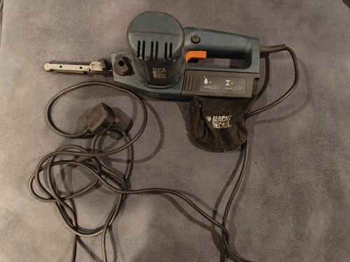 Black And Decker Power File Finger Sander 240v Corded Mains Power