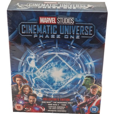 Marvel Studios Cinematic Universe Blu-Ray Phase 1 Box Auffang- Region B