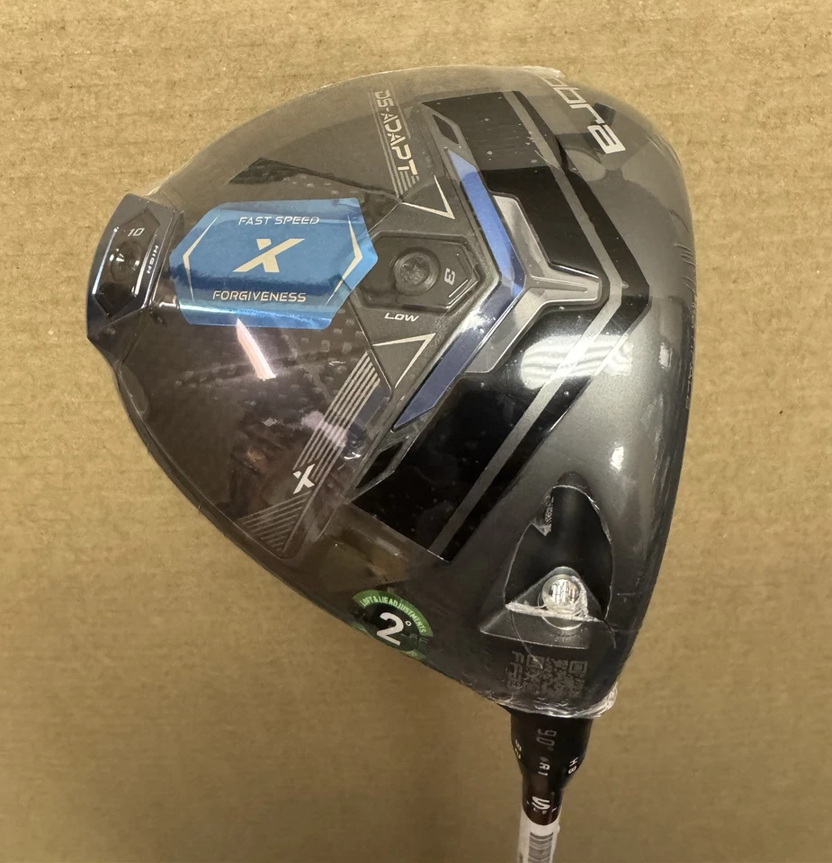 NEW 2025 Cobra DS Adapt X Driver 9* - Denali Blue 60g 6.0 Stiff Flex Right Hand - Image 2 of 4