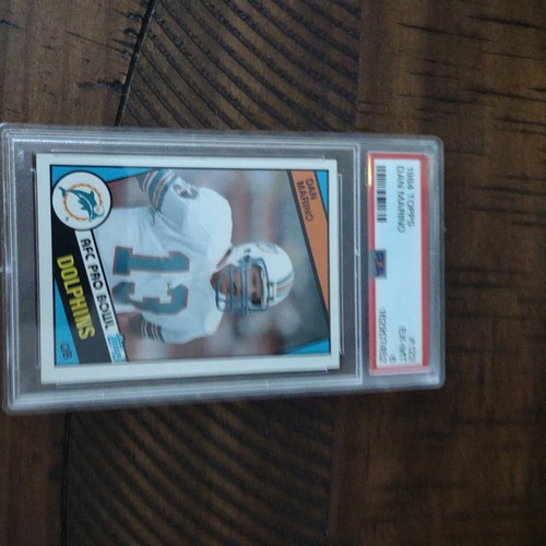 1984 Topps Dan Marino RC #123 PSA 6 !! 🔥🔥 Miami Dolphins,EX-MT