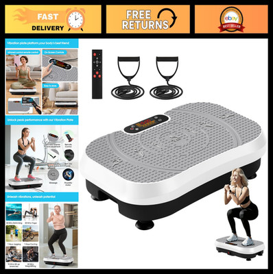 Vibration Plate Exercise Machine for Lymphatic Drainage & Weight Loss - 450 lbs