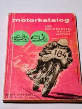 MOTOR-KATALOG 1962 100 MOTORRÄDER-ROLLER-MOPEDS BAND I  13. AUFLAGE