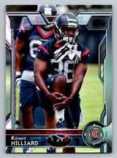 Kenny Hilliard Houston Texans 2015 Topps RC Rookie Card #488. rookie card picture