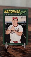 Jacob Young Dark Green 2026 Topps Heritage #279 Washington Nationals