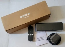 Facebook Portal TV Smart Camera LW94NS Brand New Messenger Whatsapp Black Alexa