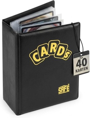 Taschenalbum für 40 Trading Cards | Kompaktes Sammelalbum mit 40 Blättern
