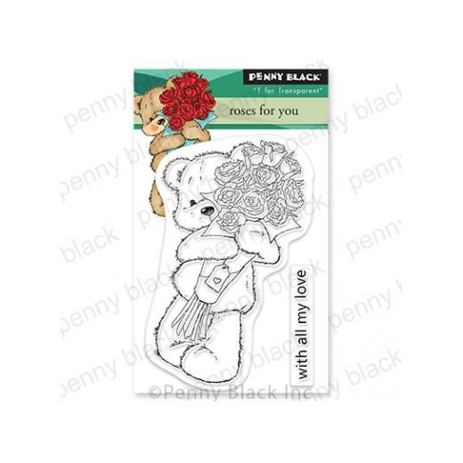 Penny Black Clear Stamps - Roses For You 30-787