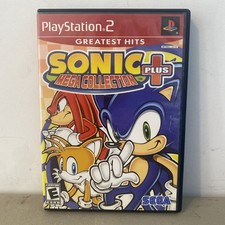 Sonic Mega Collection Plus (Sony PlayStation 2, 2004) Greatest Hits - CIB Tested