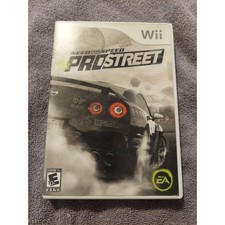 Need For Speed ProStreet Nintendo Wii Game Complete Racing EA Sports