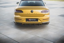 Street Pro Heck Ansatz Diffusor passend für VW Arteon R-Line rot