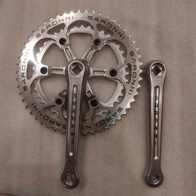 Seltene Ambrosio 6 Arms Kurbelgarnitur 6 Arm Colnago Saronni Campagnolo...