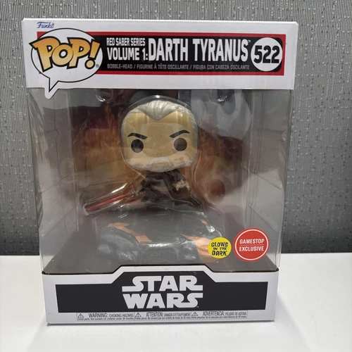 Funko Pop! Deluxe: Star Wars - Darth Tyranus (Glows In The Dark) - GameStop...