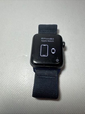 Apple Watch Series 42mm Aluminum Black GPS WR-50m MN: MTF22LL
