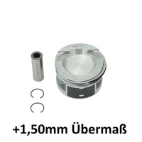 Kolben +1,5Mm ÜBermaß FüR VW 2.8 2.9 VR6 V6 Ø 82,51Mm AAA ABV