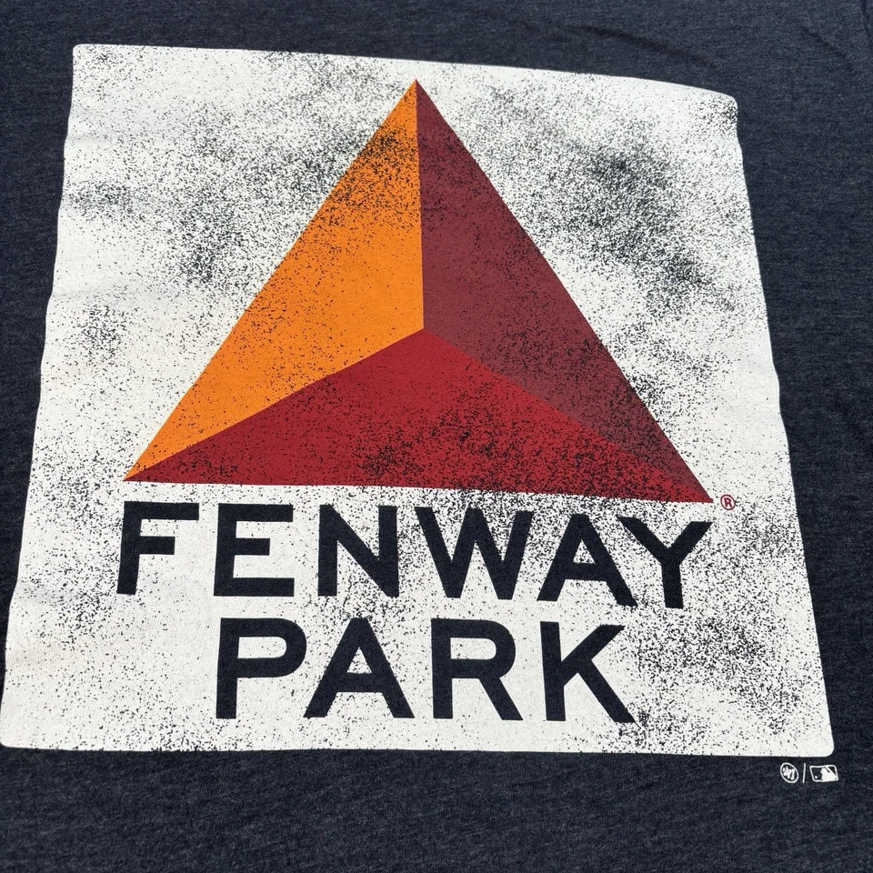 Camisa pequeña de los Medias Rojas de Boston para hombre Fenway Park Citgo signo gris negra jaspeada 47 Foto 2 de 4