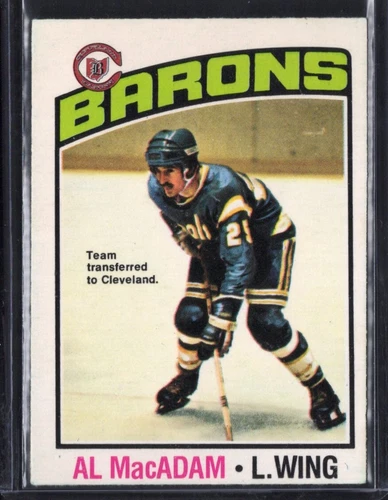 1976-77 O-Pee-Chee - Al MacAdam #237 - Cleveland Barons