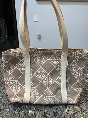 Ann Veronica Handprint Canvas Tote Bag MAINE