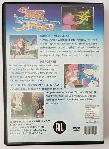 DVD :Star Street "Momo de Veelvraat" ... DUTCH ... Nederlands Gesproken ... RARE - Picture 2 of 2