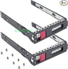 2 Stück 3.5 Zoll SAS/SATA Festplatte Caddy Tray 774026-001 für HP Proliant G10