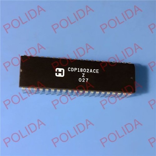 1 STCK. CMOS 8-Bit Mikroprozessoren IC HARRIS/RCA DIP-40 CDP1802ACE CDP1802ACEX - Bild 1 von 2