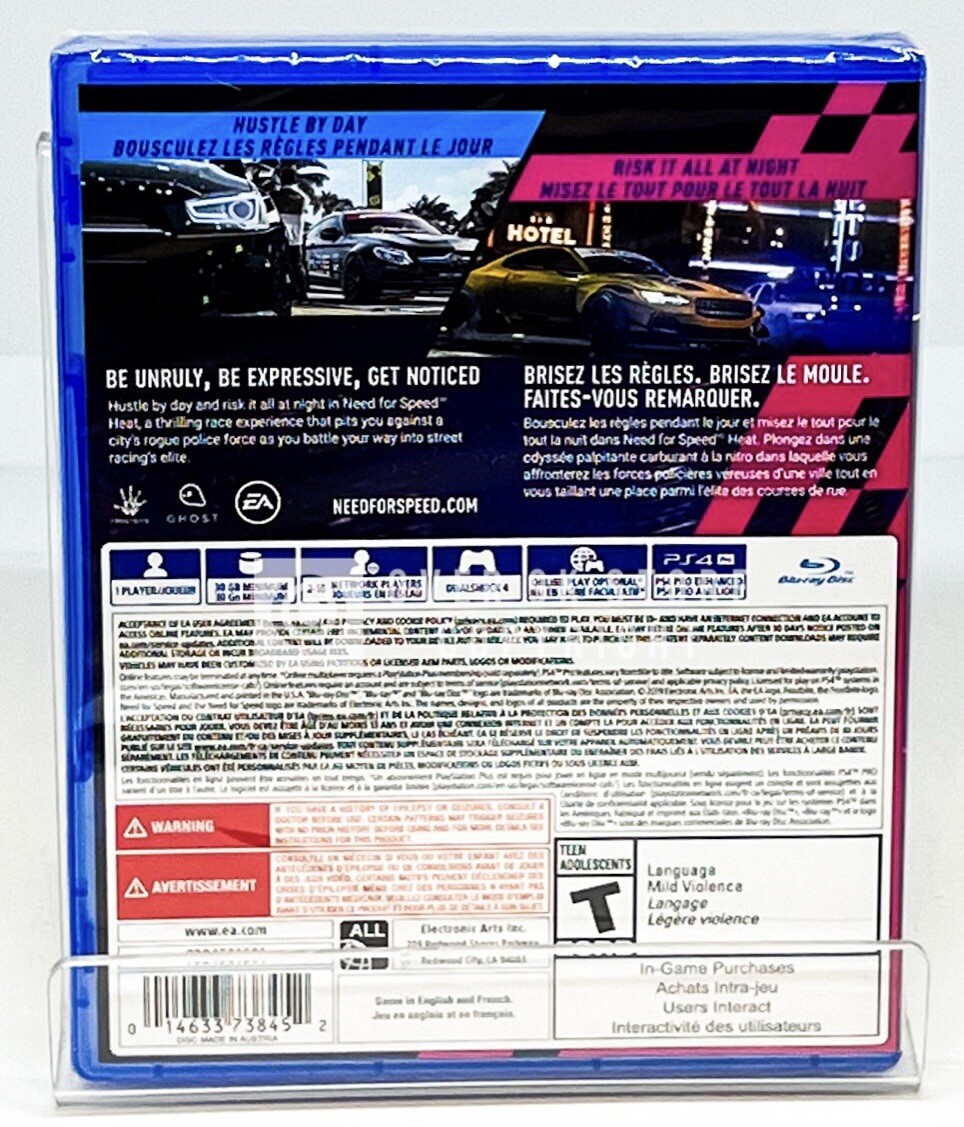 Need For Speed: Heat - PS4 - Brand New | Factory Sealed
