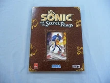 Sonic And The Secret Rings Prima Official Game Guide Book Good Condition