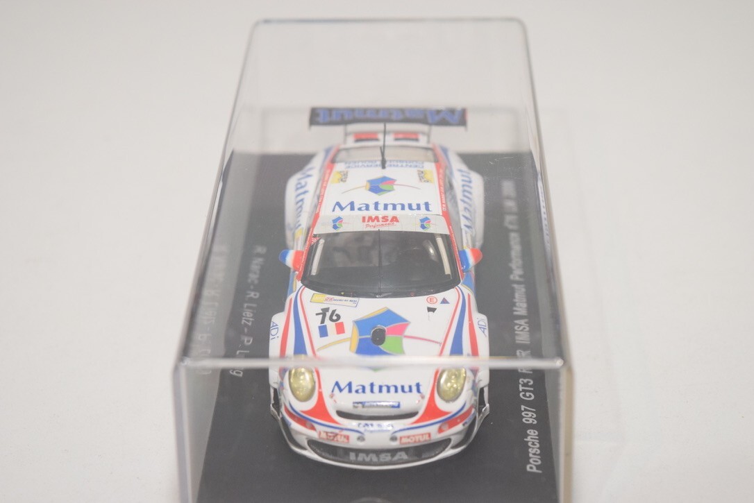 MODELLINO PORSCHE 911 GT3 RSR NARAC LIETZ 24H LE MANS 2007