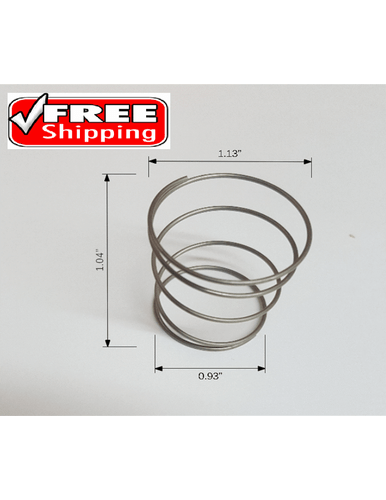 (5-Conical Compression Spring 0.8mm Sewing 304 Steel machineTaper Pressure tool  - Picture 1 of 10