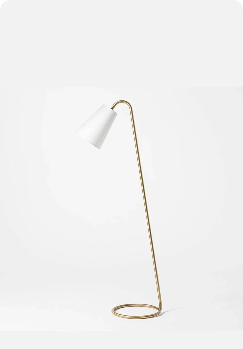 Threshold brass floor lamp deals